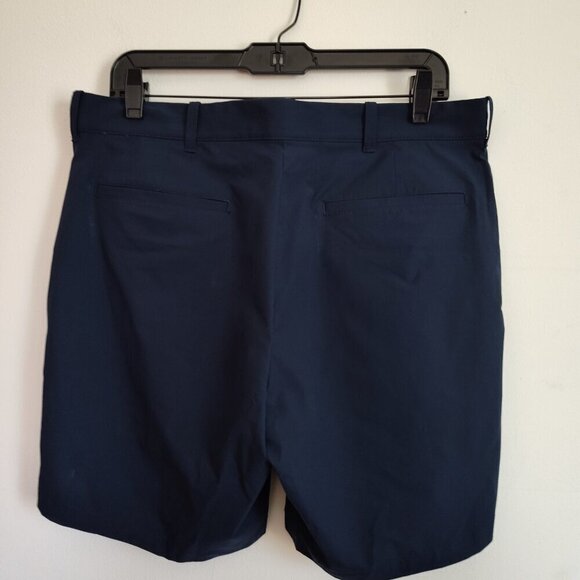 Men's SZ 33 J Crew Factory Navy Short - Picture 2 of 3